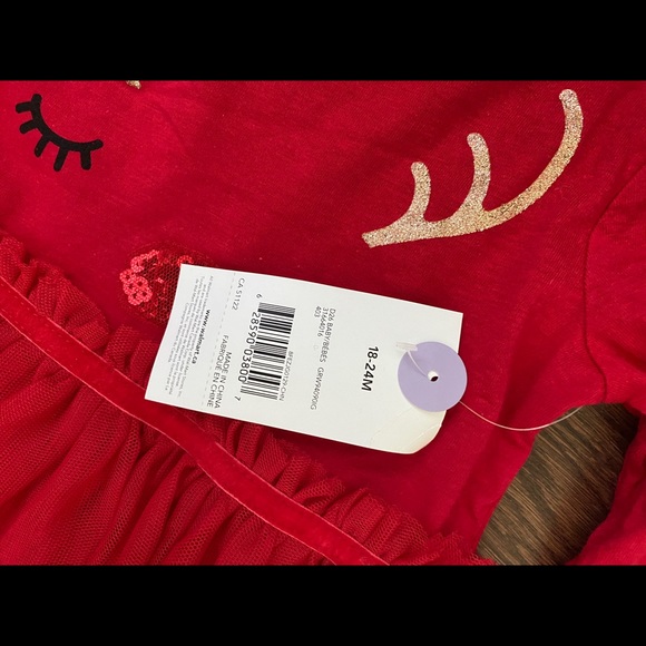 Christmas dress for baby - Picture 2 of 2